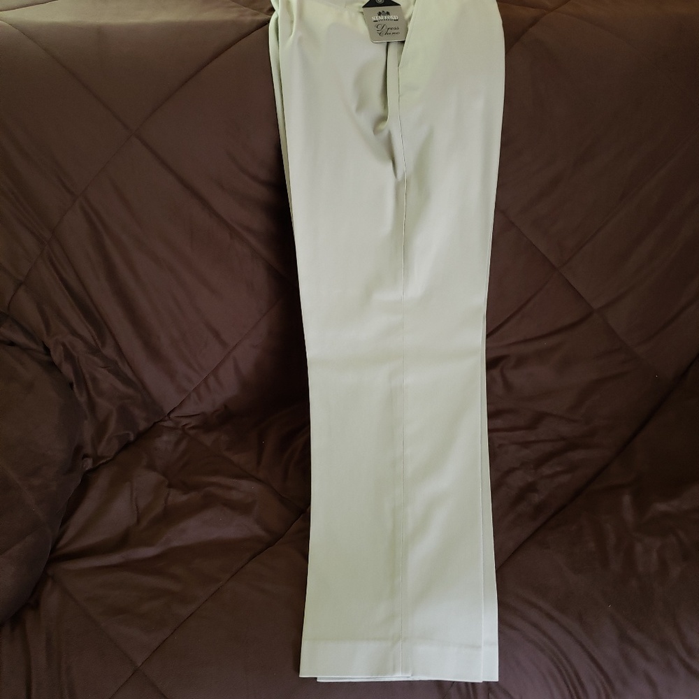 Stafford Dress Slacks Chino Flat Front 34W x 32L